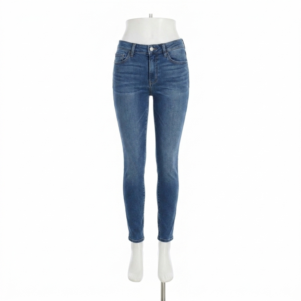 NEW DL1961 - WOMEN'S florence mid rise instasculpt skinny jeans in blue bell